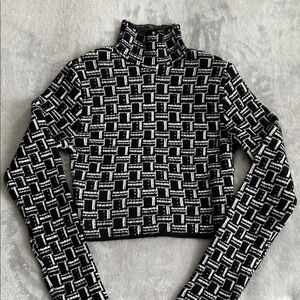 Zara Monochrome Knit Sweater